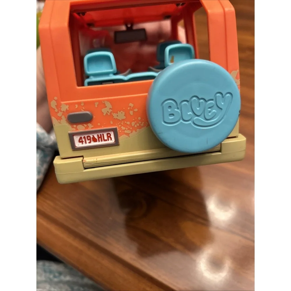 2018 Bluey Cartoon Character Orange‎ Jeep